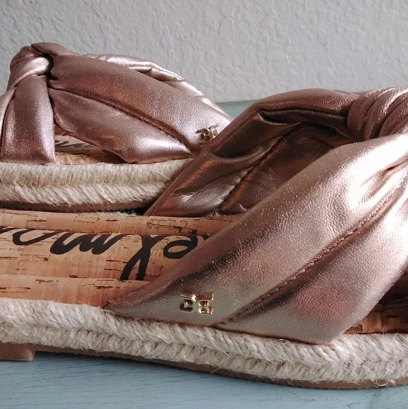 NWOB Sam Edelman Womens Slide Sandals sz 8.5 - Picture 4 of 6